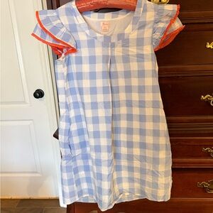 Persifor Blue Checked Dress